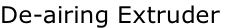 De-airing Extruder
